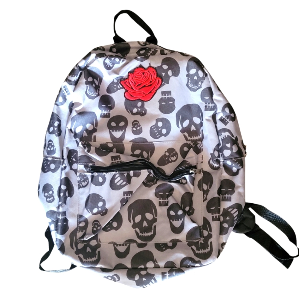 Skull and Rose backpack